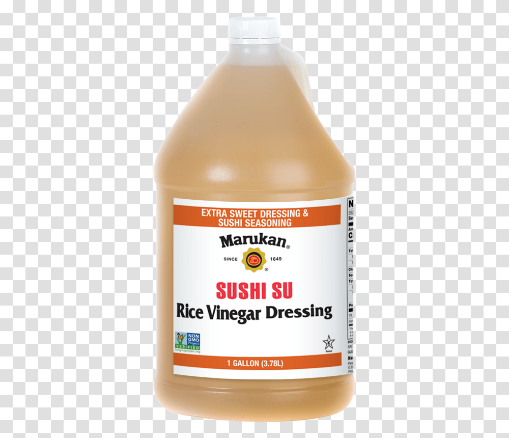 Sushi Su Rice Vinegar Dressing Sushi Su Rice Vinegar Dressing, Label, Milk, Beverage Transparent Png
