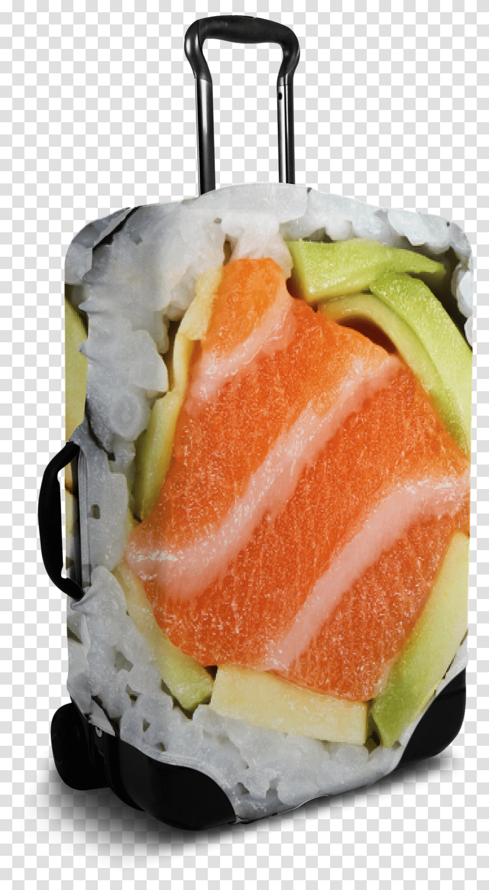Sushi Suitcase CoverData Large Image Cdn Luggage Cover Transparent Png