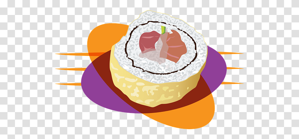 Sushi Wok Chinese Food Rice Asian Cuisine South Asian Sweets, Birthday Cake, Dessert Transparent Png