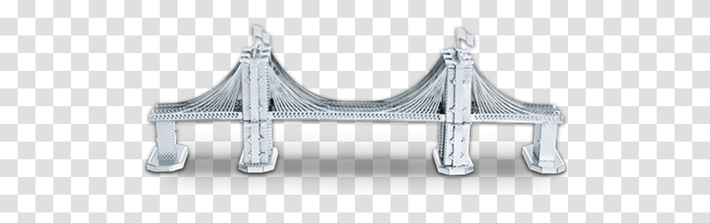 Suspension Bridge, Furniture, Building, Tent, X-Ray Transparent Png