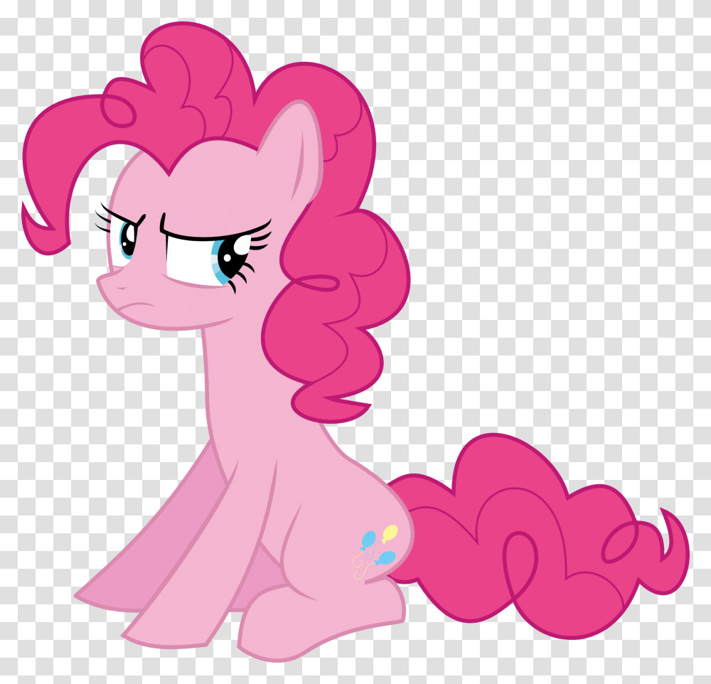 Suspicious Clipart My Little Pony Pinkie Pie Sitting, Purple, Heart, Drawing Transparent Png