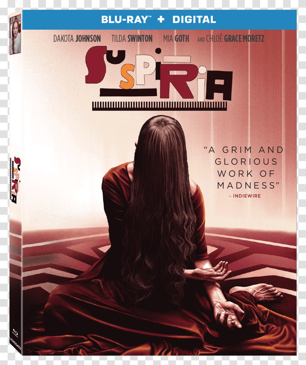 Suspiria 2018 Blu Ray, Person, Poster, Advertisement, Flyer Transparent Png