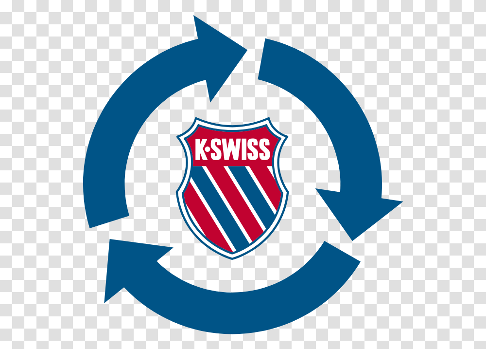 Sustainability K Swiss Logo, Symbol, Recycling Symbol, Trademark, Emblem Transparent Png