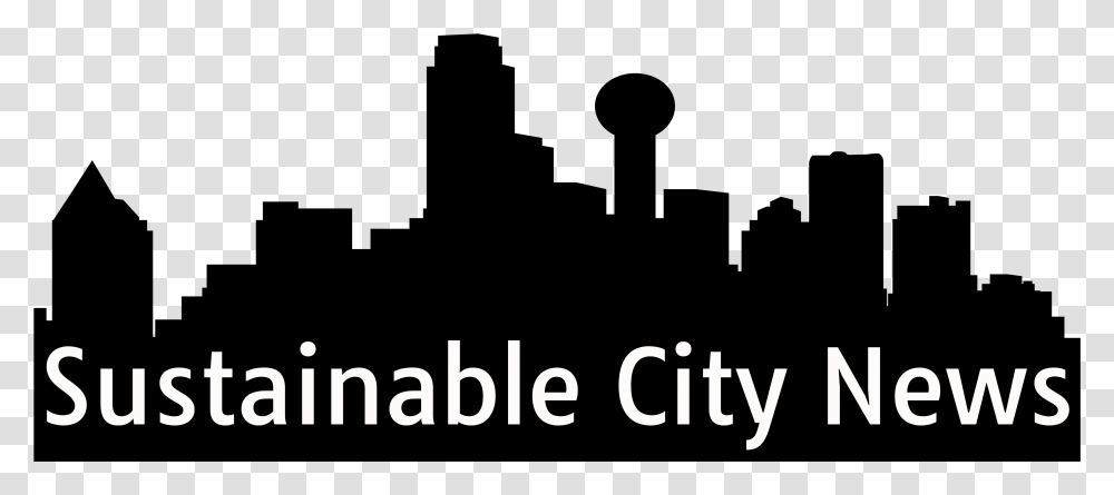 Sustainable City News Silhouette, Alphabet, Word Transparent Png