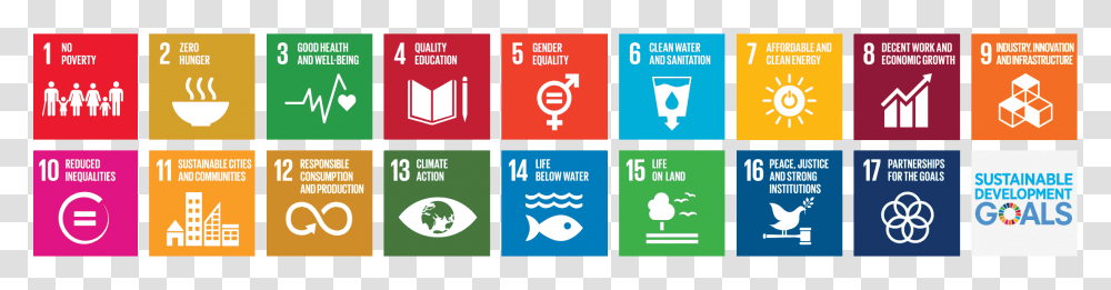 Sustainable Development Goals Banner, Label, Alphabet, Word Transparent Png