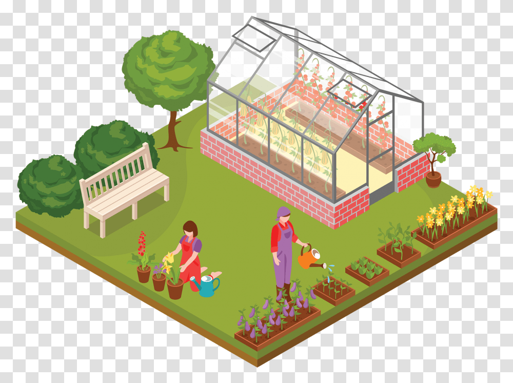 Sustainable Gardening City West Water, Person, Toy, Building, Plan Transparent Png