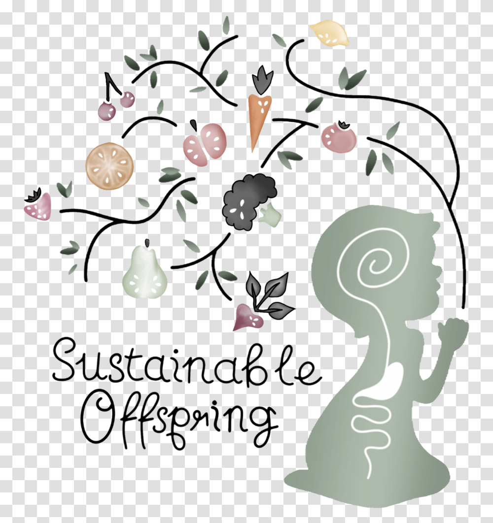 Sustainable Offspring Logo, Graphics, Art, Floral Design, Pattern Transparent Png
