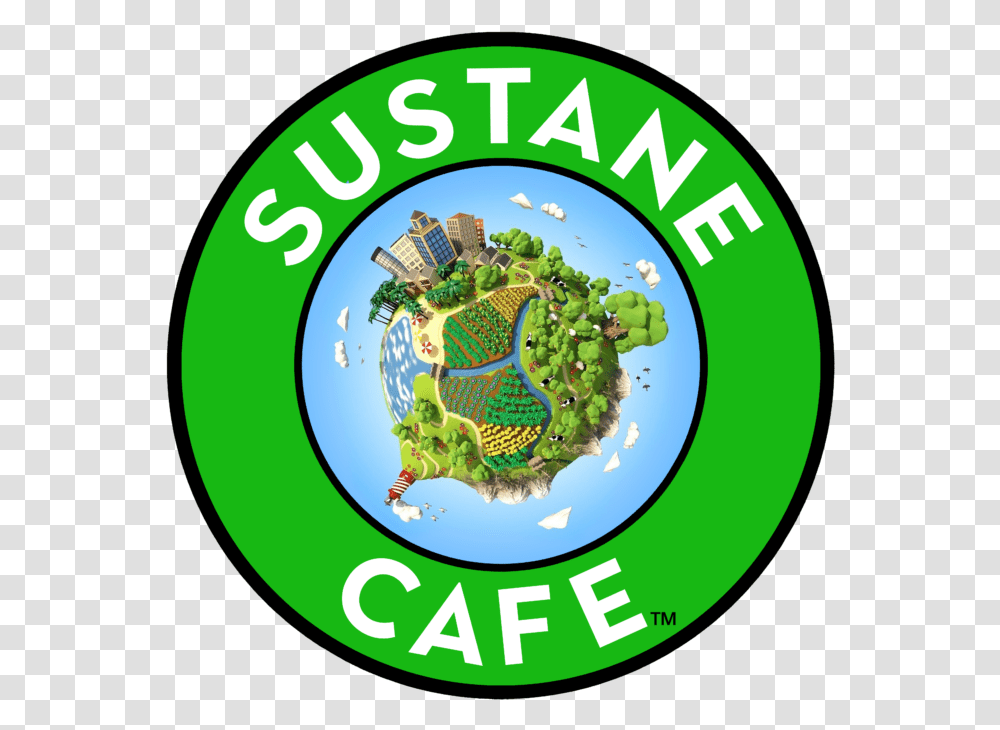 Sustane Cartoon Planet Logo V7 Cropped Tight Circle, Vegetation, Zoo, Animal Transparent Png