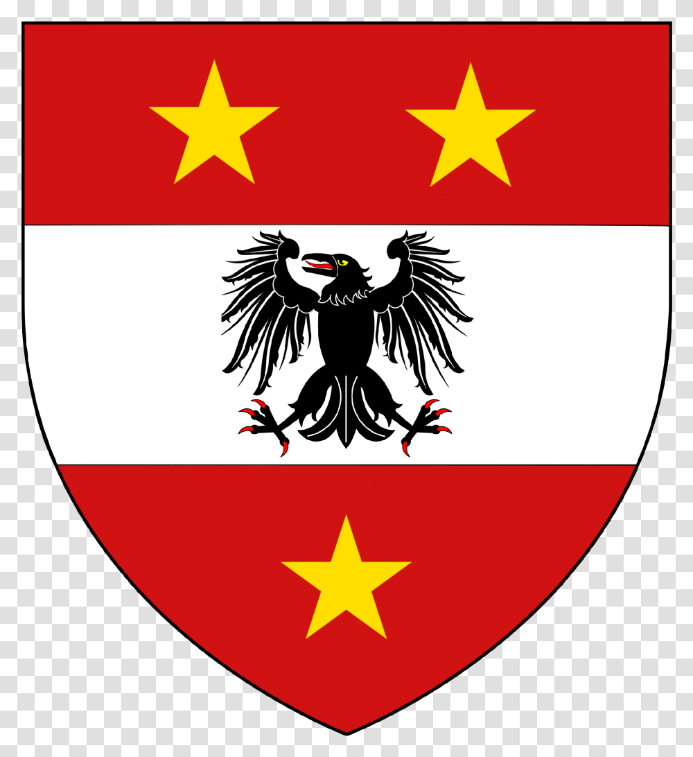 Sutherland Coat Of Arms Army 2 Star Flag, Armor, Shield Transparent Png