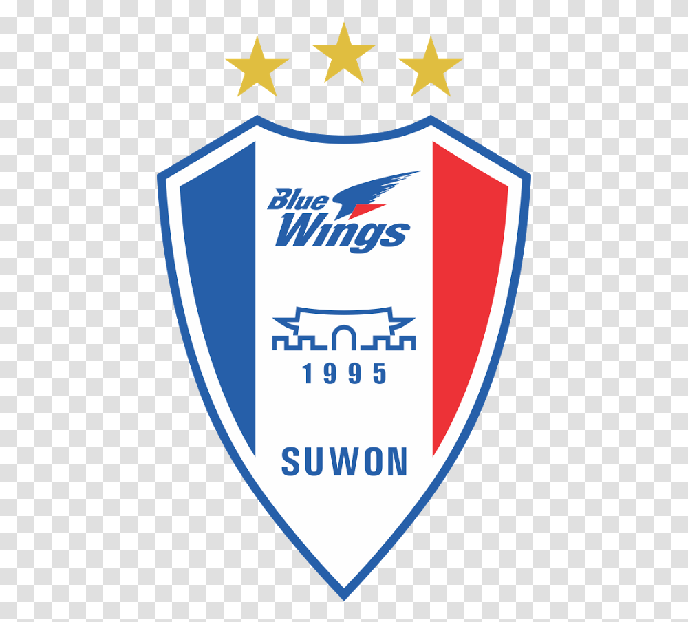 Suwon Samsung Bluewings Logo Suwon Samsung Bluewings Logo, Shield, Armor Transparent Png