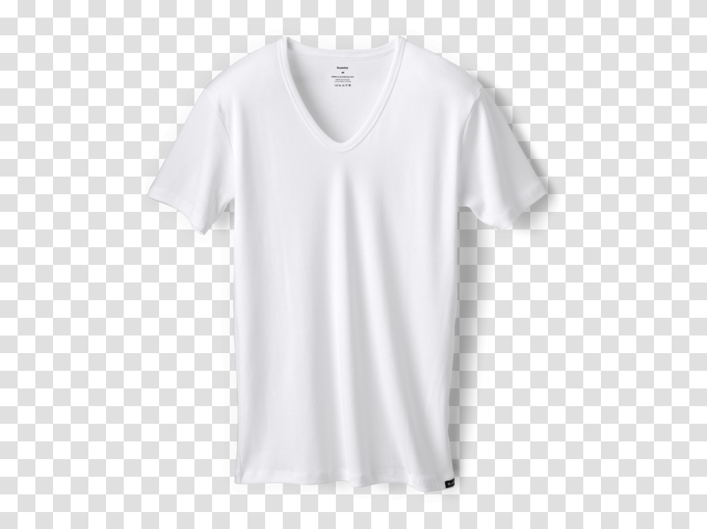 Suzette T Shirt Entices With Its Great Neckline Blacksocks White V Neck T Shirt, Apparel, Sleeve, T-Shirt Transparent Png