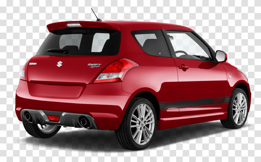 Suzuki Swift Company Car Rear View Kia Sportage, Wheel, Machine, Tire, Car Wheel Transparent Png