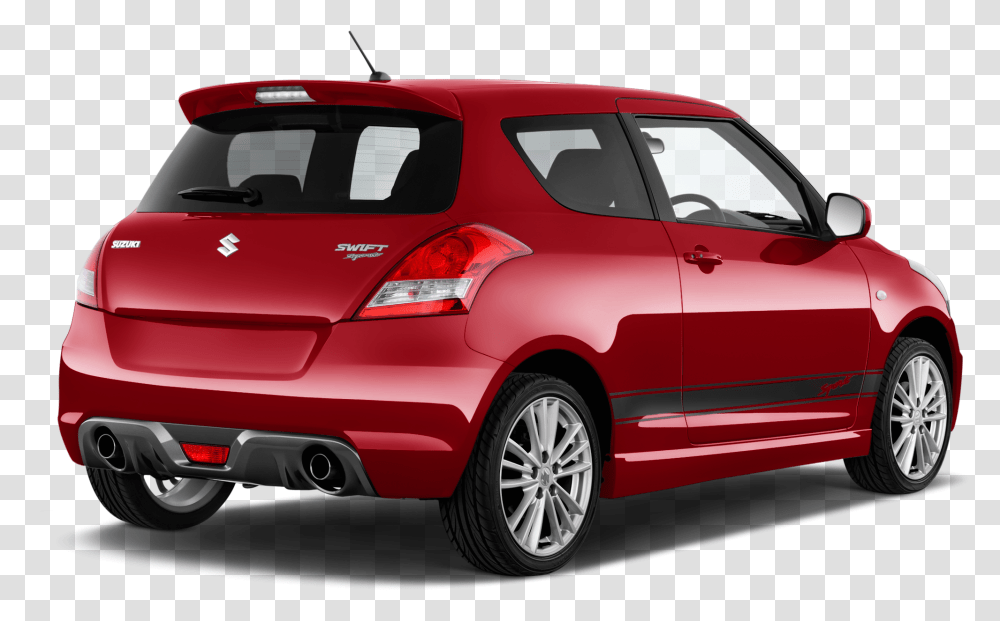 Suzuki Swift Company Car Rear View Suzuki Swift, Wheel, Machine, Tire, Car Wheel Transparent Png