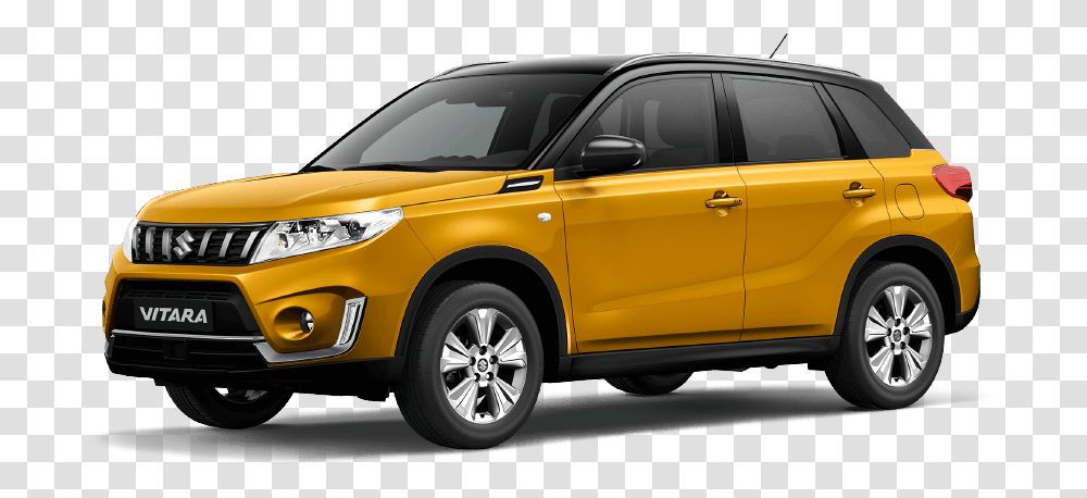 Suzuki Vitara 2019 Yellow, Car, Vehicle, Transportation, Automobile Transparent Png