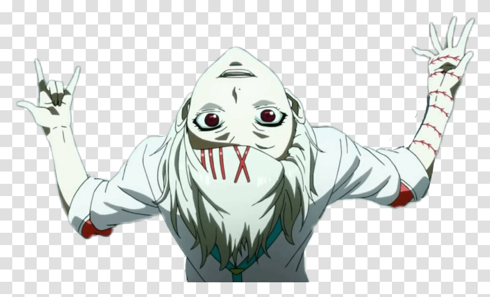 Suzuyajuuzou Tokyoghoul Anime Sticker By Rozi Tokyo Ghoul Juuzou Hd, Clothing, Long Sleeve, Face, Photography Transparent Png