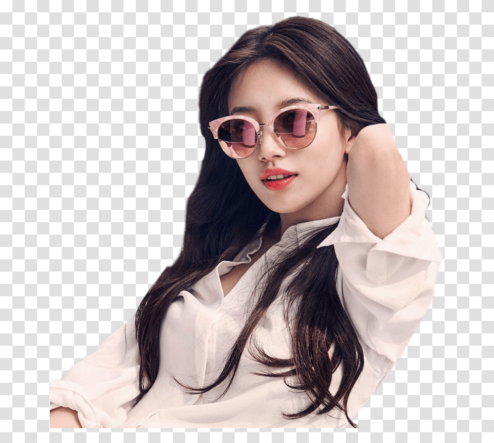 Suzy Suzybae Baesuzy Kpop Korea Seul Suzy, Sunglasses, Accessories, Person Transparent Png