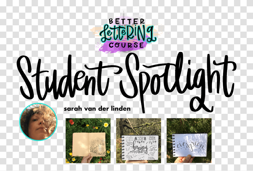 Svdl Student Spotlight Header Calligraphy, Person, Human, Outer Space Transparent Png