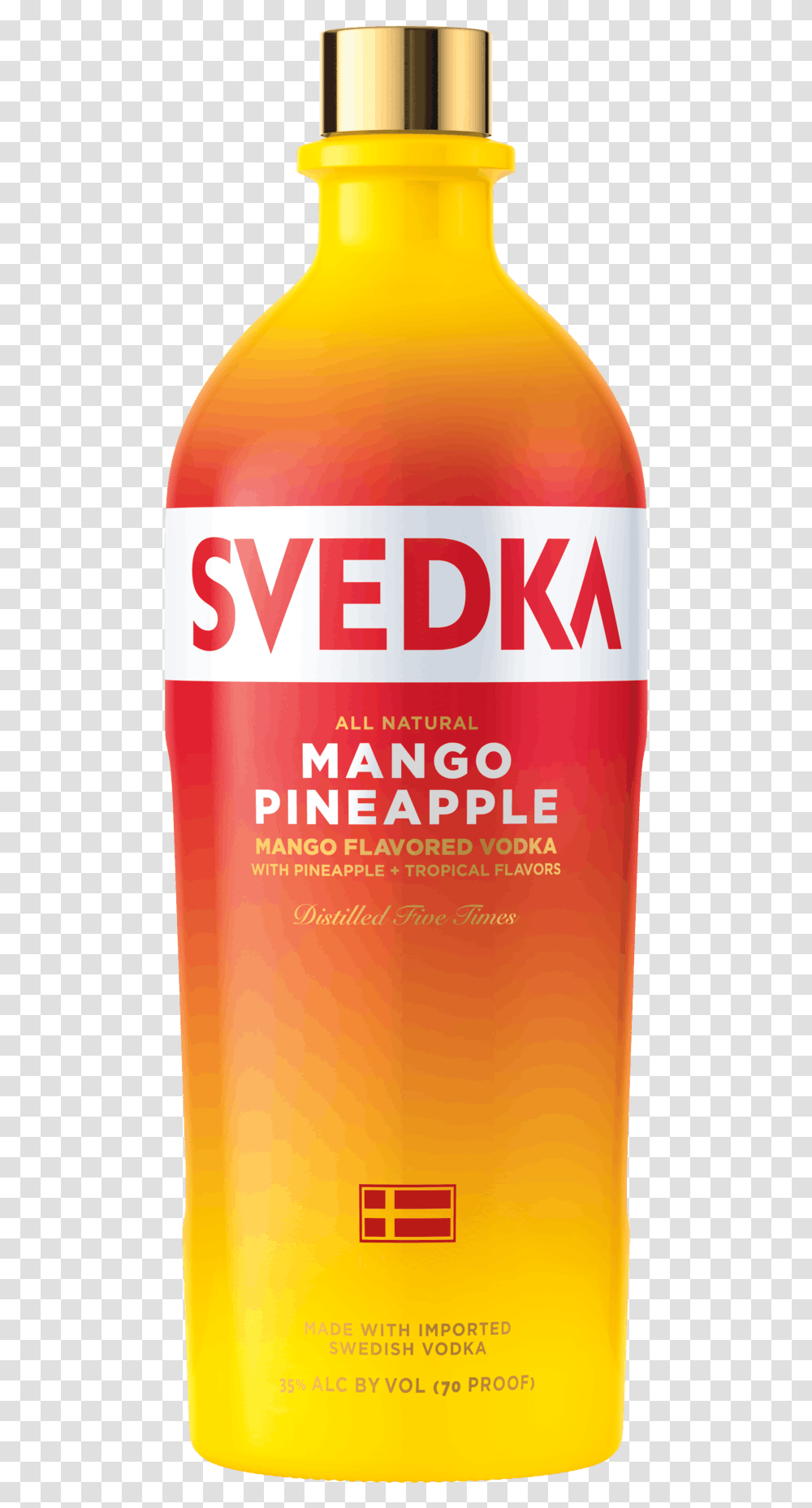 Svedka Mango Pineapple Vodka Bottle, Beer, Alcohol, Beverage, Drink Transparent Png