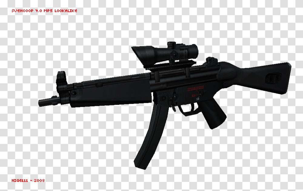 Sven Coop 4.0 Weapons, Gun, Weaponry, Rifle, Silhouette Transparent Png