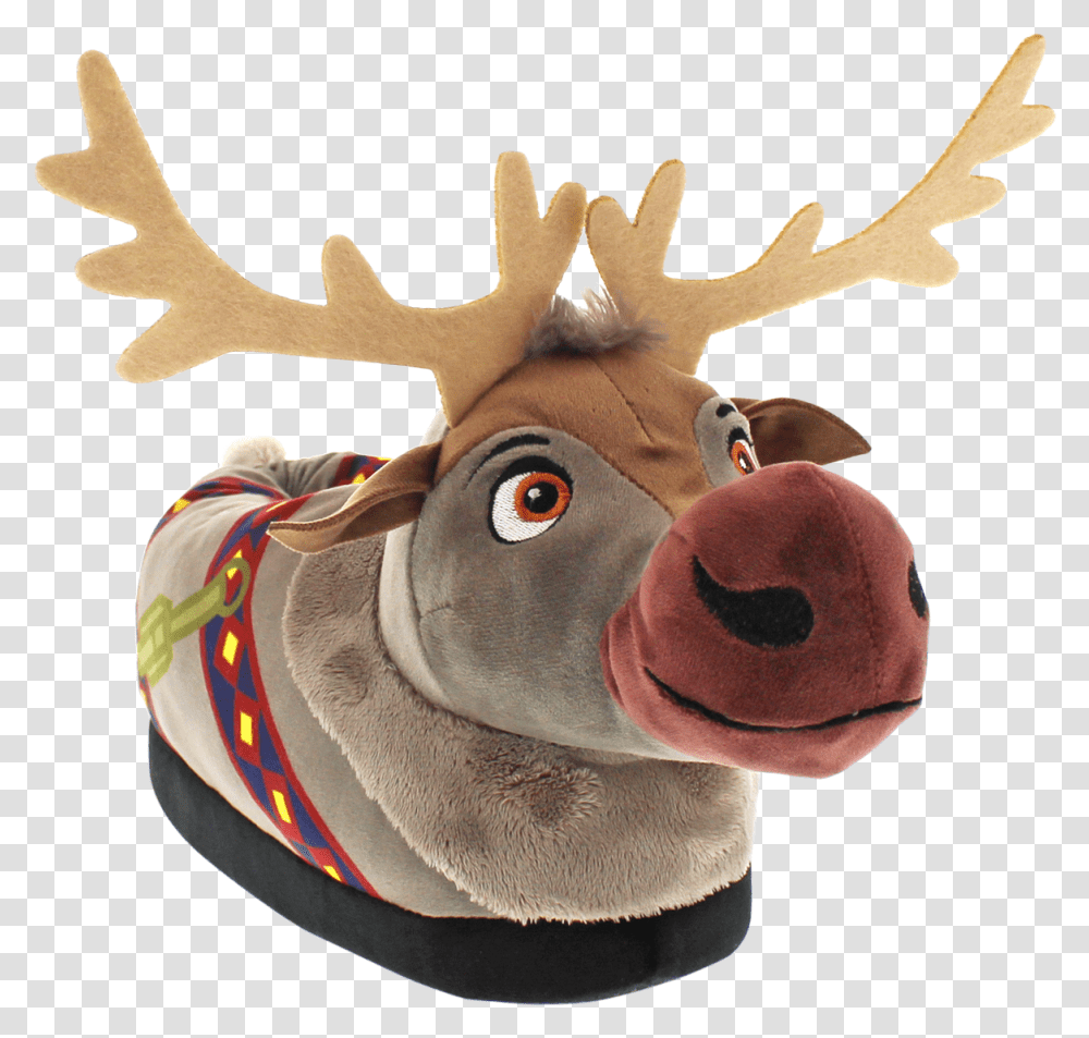 Sven SlippersClass Lazyload AppearStyle Width Stuffed Toy, Wildlife, Animal, Mammal, Moose Transparent Png