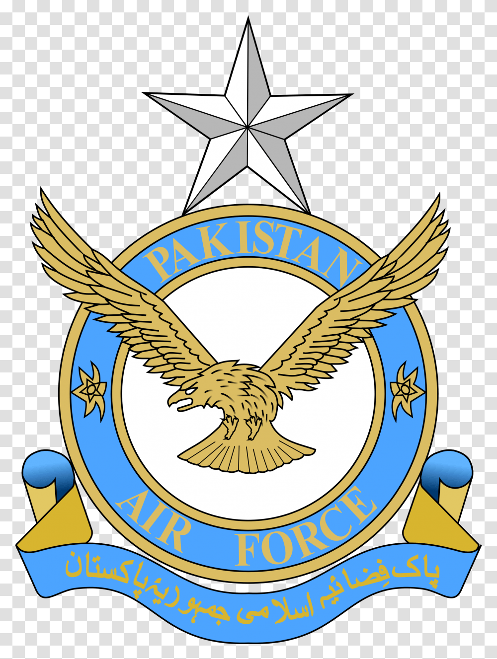 Svg 76 Ilyushin Il Pakistan Air Force Symbol, Emblem, Bird, Animal, Star Symbol Transparent Png