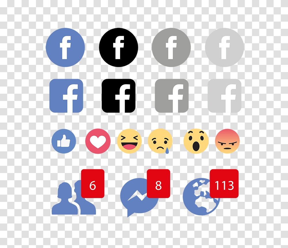 Svg Download Facebook Icon Facebook Logo Emoji, Number, Symbol, Text, Alphabet Transparent Png