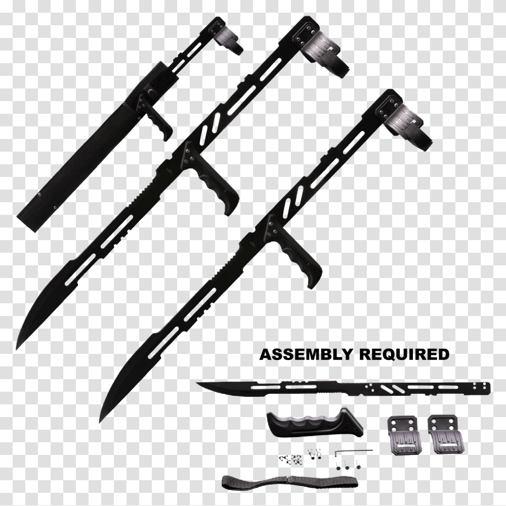 Svg Free Download Dual Wield Black Sword With Handle Larg Blood Rayne Nija, Weapon, Weaponry, Tool, Blade Transparent Png