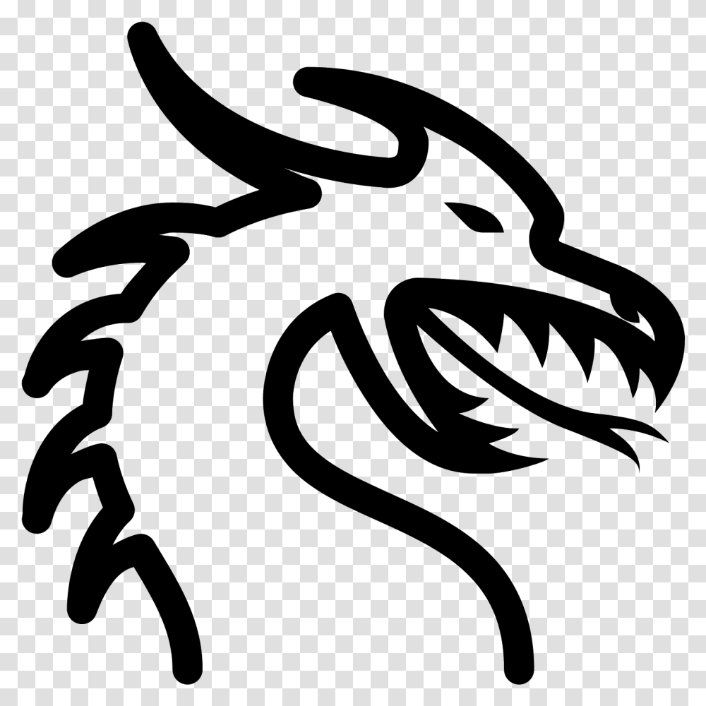 Svg Freeuse Claw Vector Dragon Dragon Icon, Gray, World Of Warcraft Transparent Png