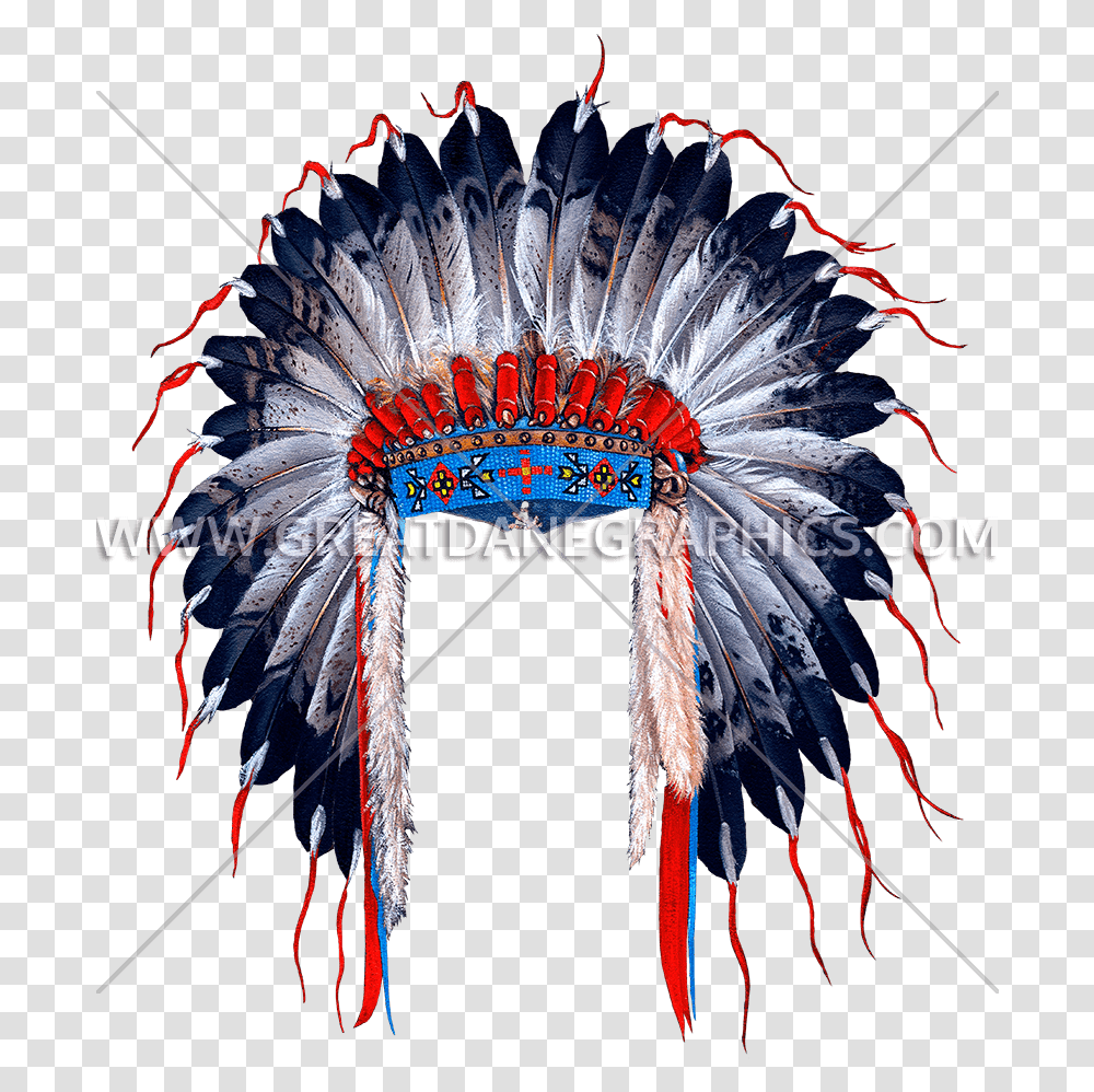 Svg Freeuse Stock Indian Head Dress Indian Feathers On Head, Bird Transparent Png
