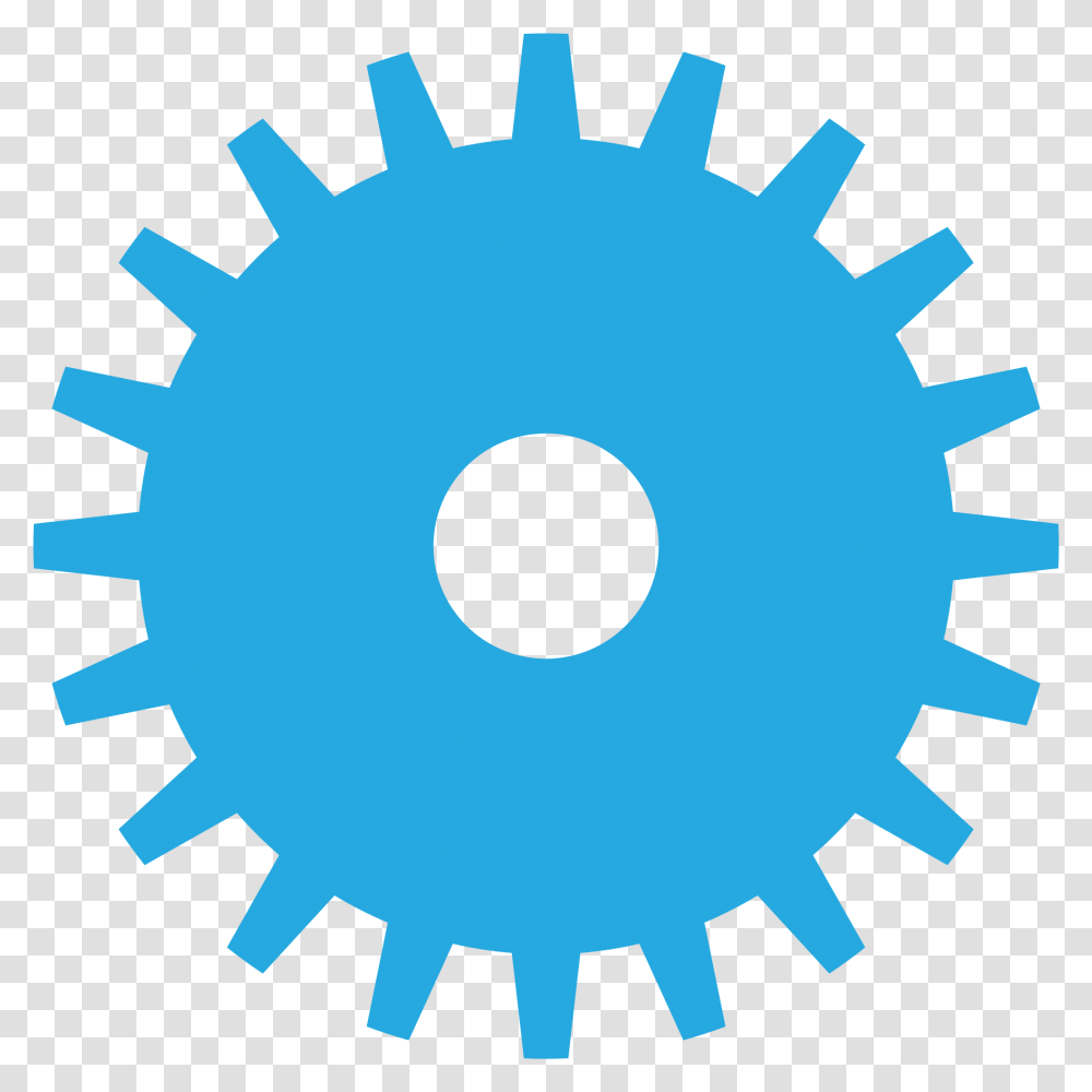 Svg Gear Clipart Blue Socialist Workers Party Russia, Machine Transparent Png