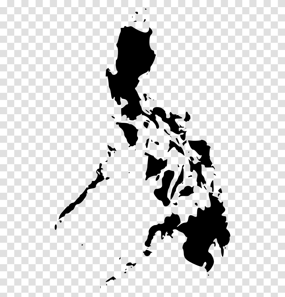 Svg Icon Free Map Of The Philippines, Stencil, Bird, Animal Transparent Png