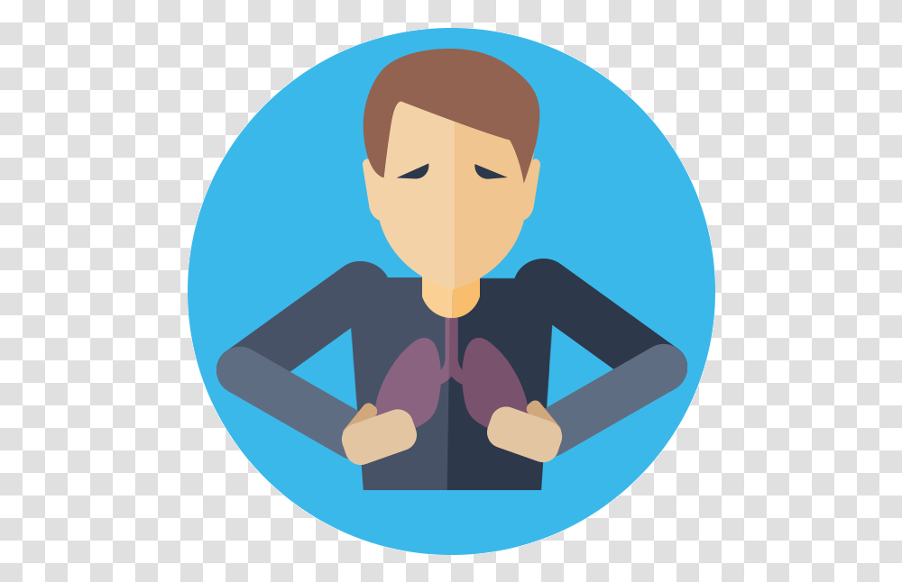 Svg Library Download Online Lung Health Checker Irish Chest Pain Cartoon Gif, Face, Hand, Jaw Transparent Png