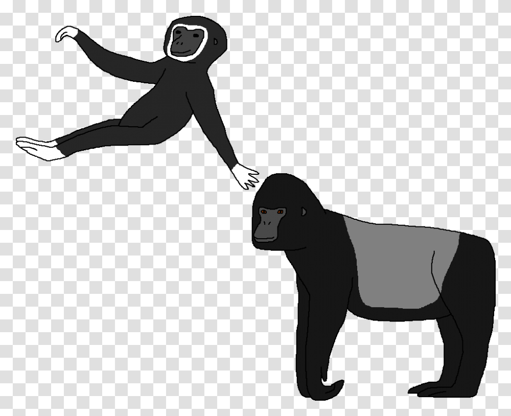 Svg Library Download Save The Of Apes, Animal, Mammal, Wildlife, Dog Transparent Png