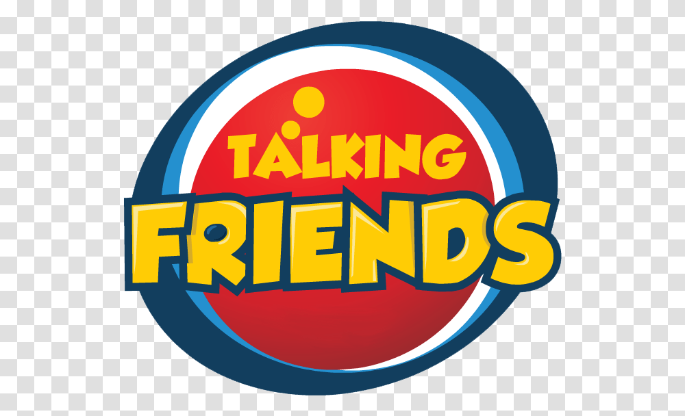 Svg Library Stock Talking Friends Clipart Talking Tom And Friends Logo, Label, Plant, Sticker Transparent Png