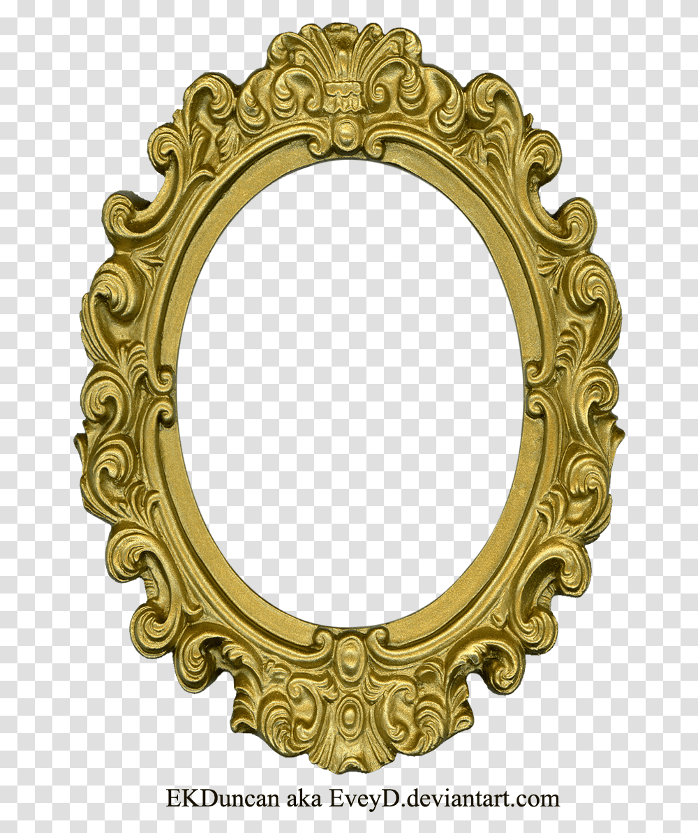 Svg Royalty Free Download Ornate Gold By Eveyd Round Vintage Picture Frame, Oval, Gate Transparent Png