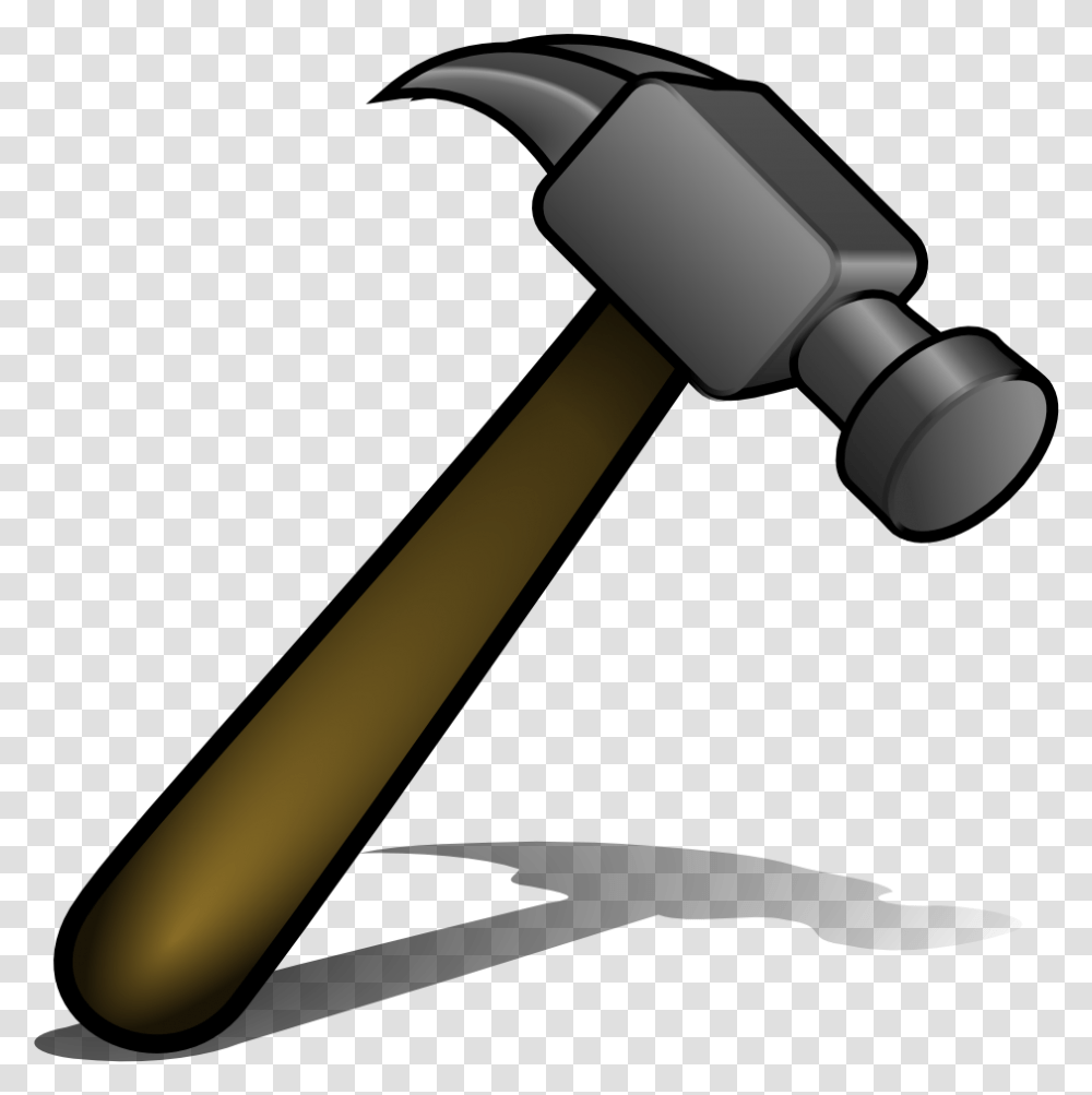Svg Royalty Free Hammer Clipart Clipart Of Hammer, Tool, Mallet Transparent Png