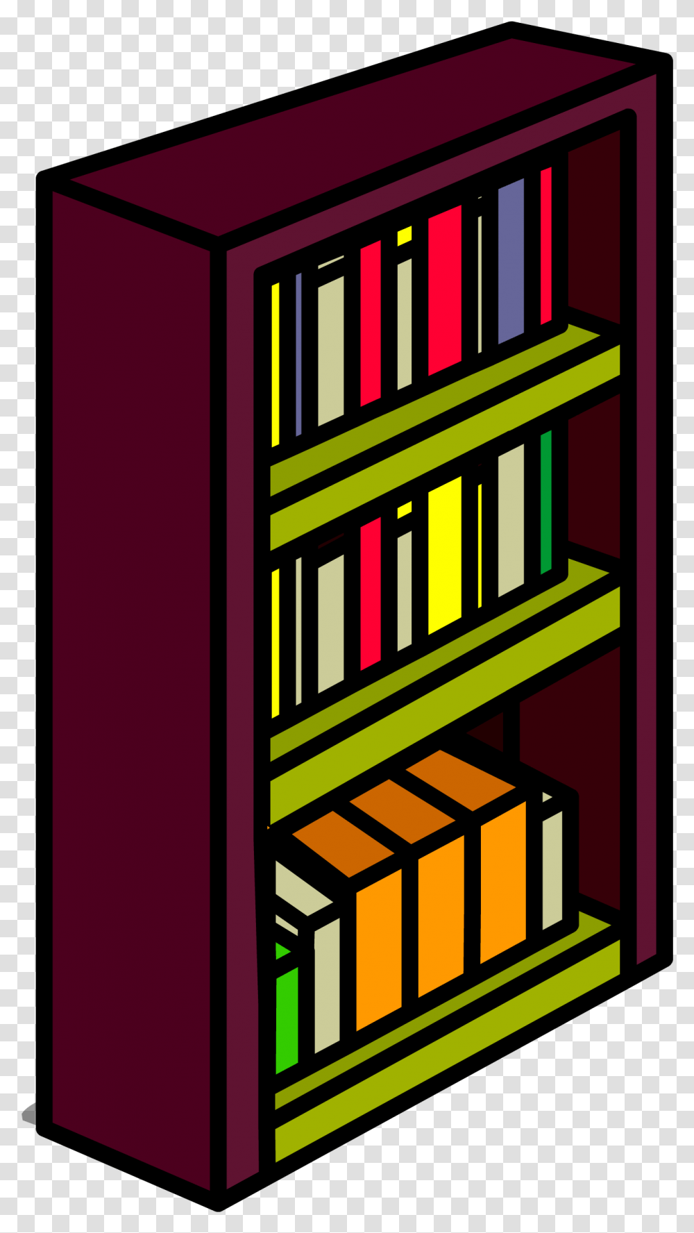 Svg Royalty Free Library Book Shelf Bookshelf Clipart, Light, Furniture, Bookcase, Poster Transparent Png