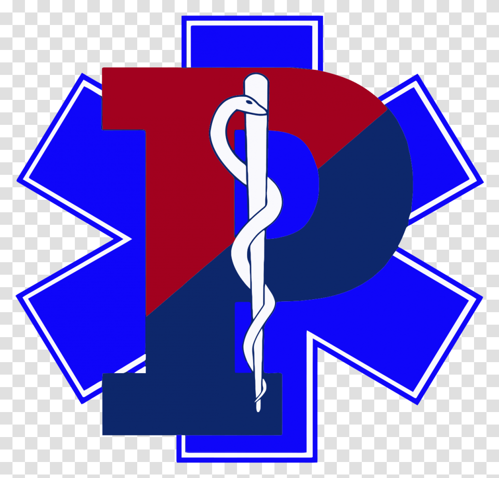 Svg Stock Ambulance Clipart Ems Green Star Of Life, Logo, Trademark, Purple Transparent Png