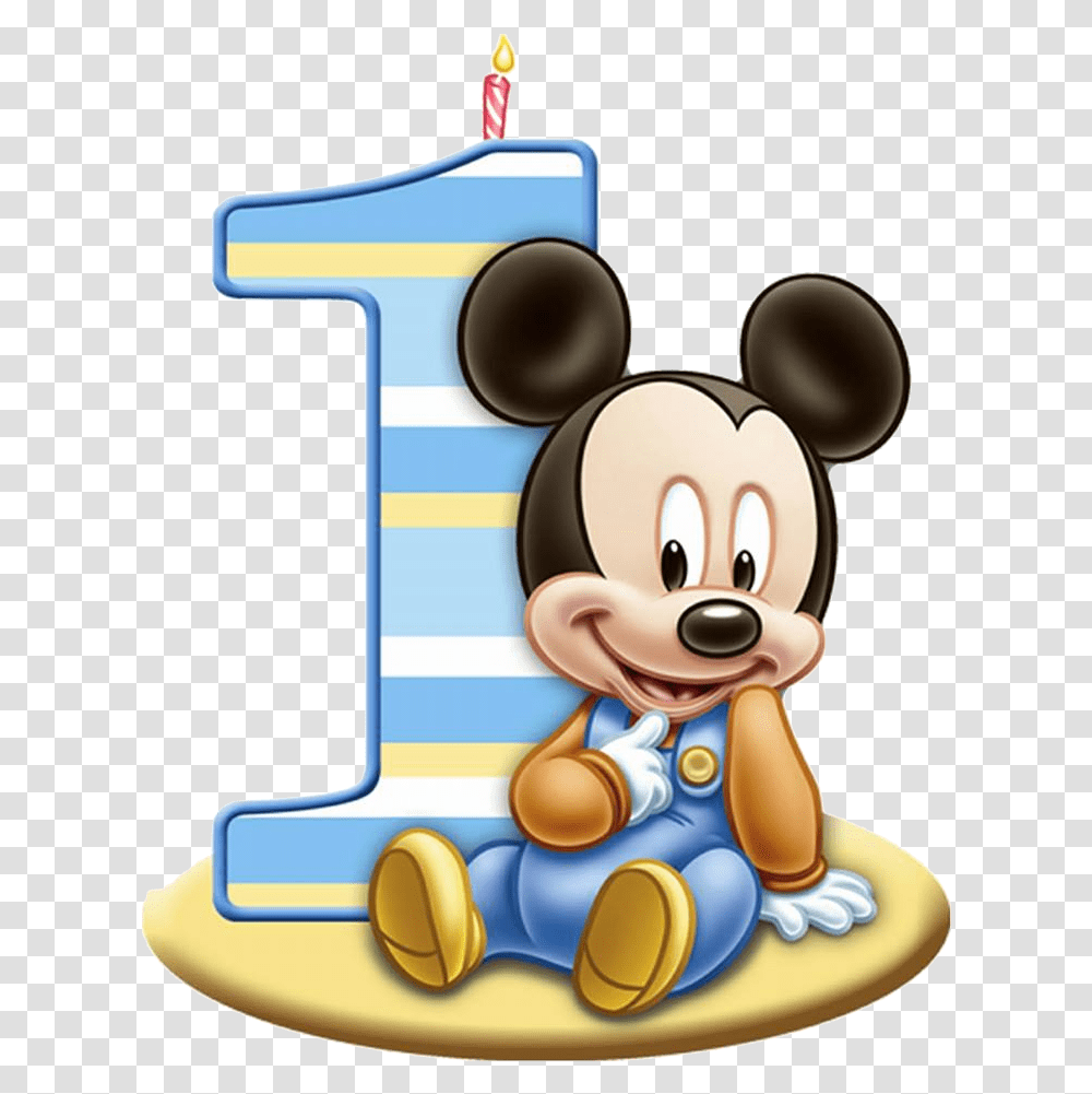 Svg Stock Baby Minnie Mouse Mickey Mouse 1st Birthday, Toy, Text, Number, Symbol Transparent Png