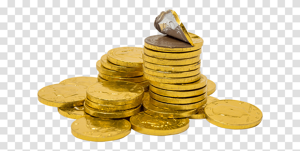 Svg Stock Milk Coins Frankford Candy Chocolate Coins Gold Coin Chocolate, Money, Treasure Transparent Png