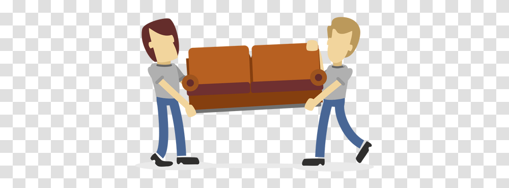 Svg Vector File Carregando Sof, Couch, Furniture Transparent Png