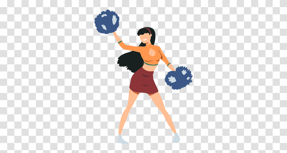 Svg Vector File Cheerleader, Person, Juggling, Duel, Leisure Activities Transparent Png