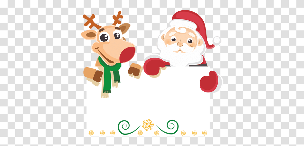 Svg Vector File Christmas Reindeer Holding Sign Clipart, Graphics, Snowman, Winter, Outdoors Transparent Png