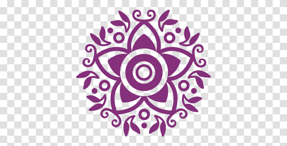 Svg Vector File Circle, Pattern, Fractal, Ornament, Floral Design Transparent Png