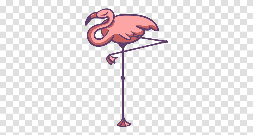 Svg Vector File Greater Flamingo, Bird, Animal, Cross, Symbol Transparent Png