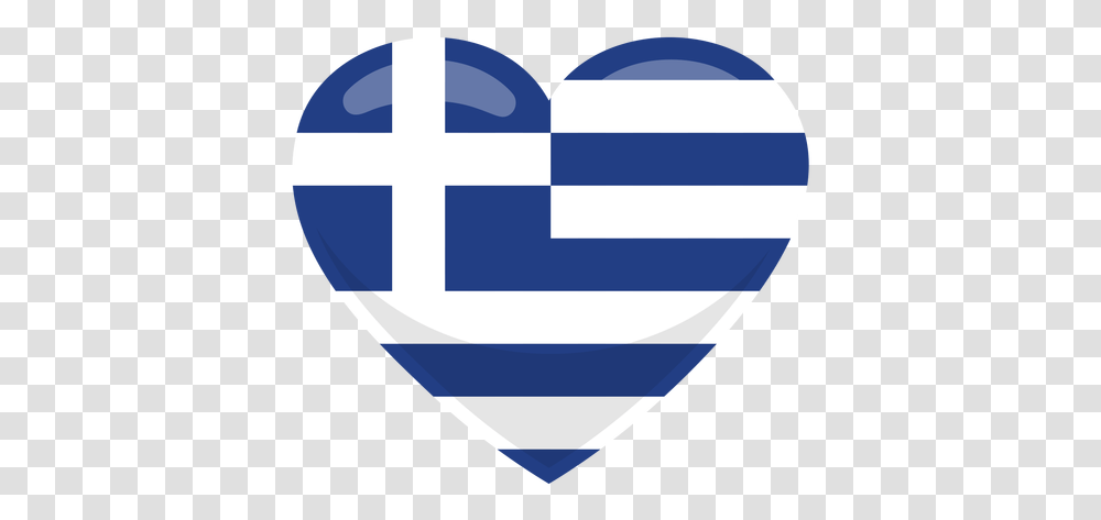 Svg Vector File Greece Heart Flag, Aircraft, Vehicle, Transportation, Logo Transparent Png