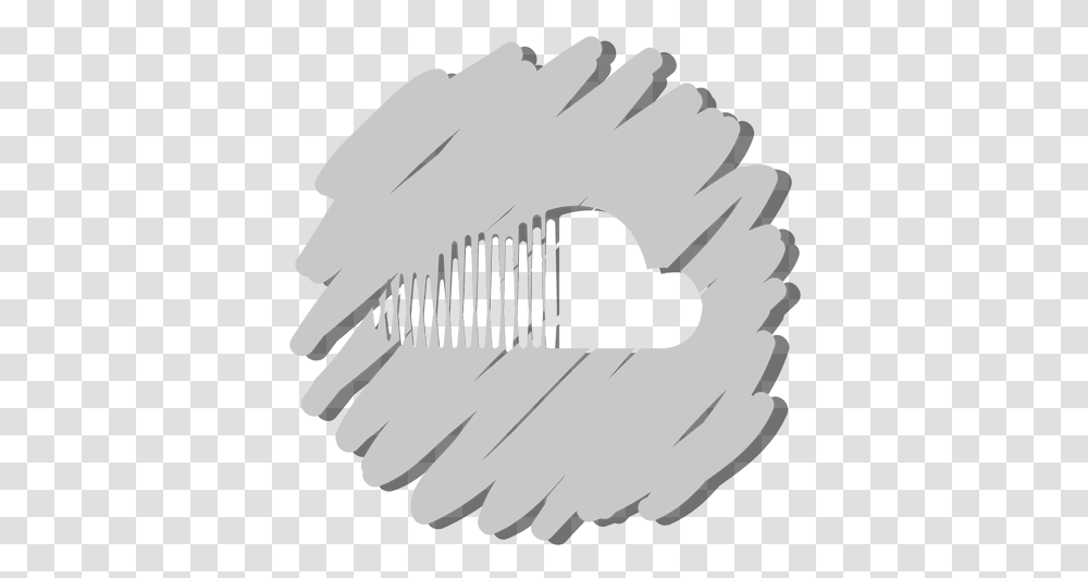 Svg Vector File Logo Soundcloud, Hand, Tool, Brush, Stencil Transparent Png