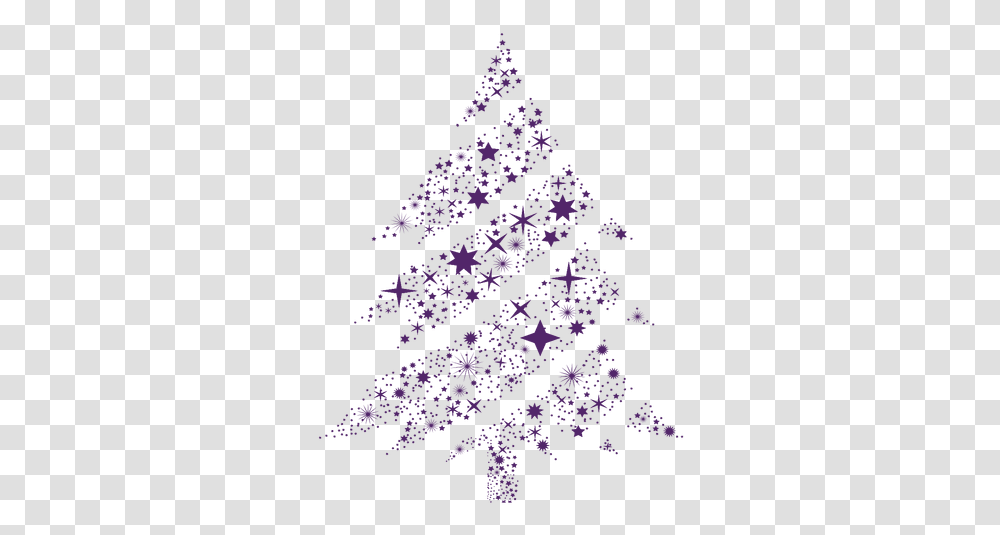 Svg Vector File Purple Christmas Tree, Plant, Ornament, Graphics, Art Transparent Png