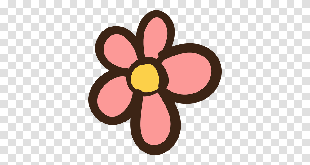 Svg Vector File Simple Flower Doodle, Accessories, Sweets, Food, Tie Transparent Png