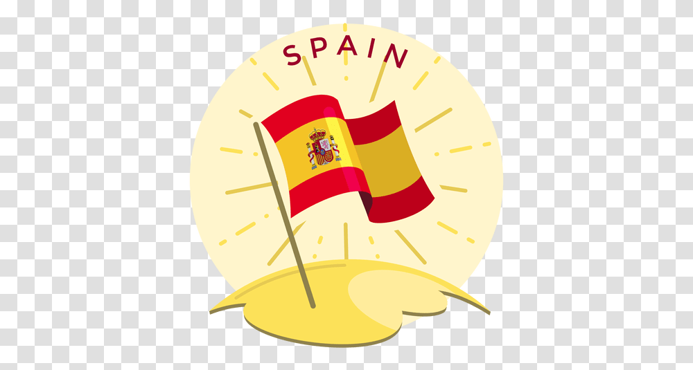 Svg Vector File Spain Flag, Label, Text, Symbol, Sack Transparent Png